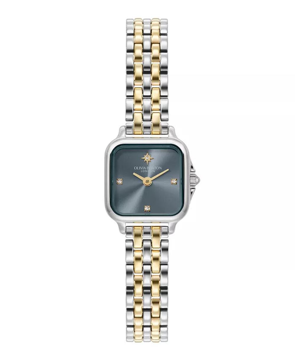 Olivia Burton Women's Grosvenor Mini Two-Tone Bracelet Watch, 20mm